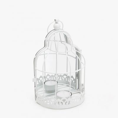 Tealight holder with mirror